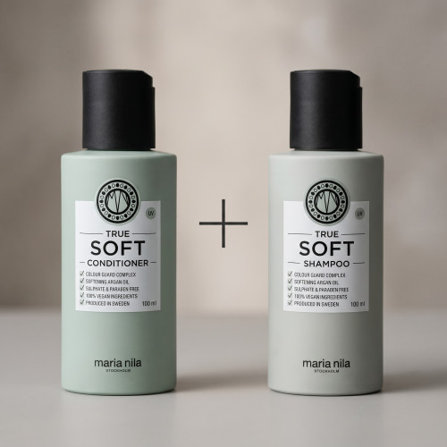 True Soft Šampón + Kondicionér cestovné balenie True Soft Šampón + Kondicionér cestovné balenie